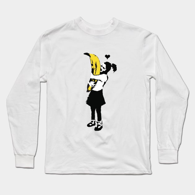 Banksy Underground Long Sleeve T-Shirt by PopGraphics